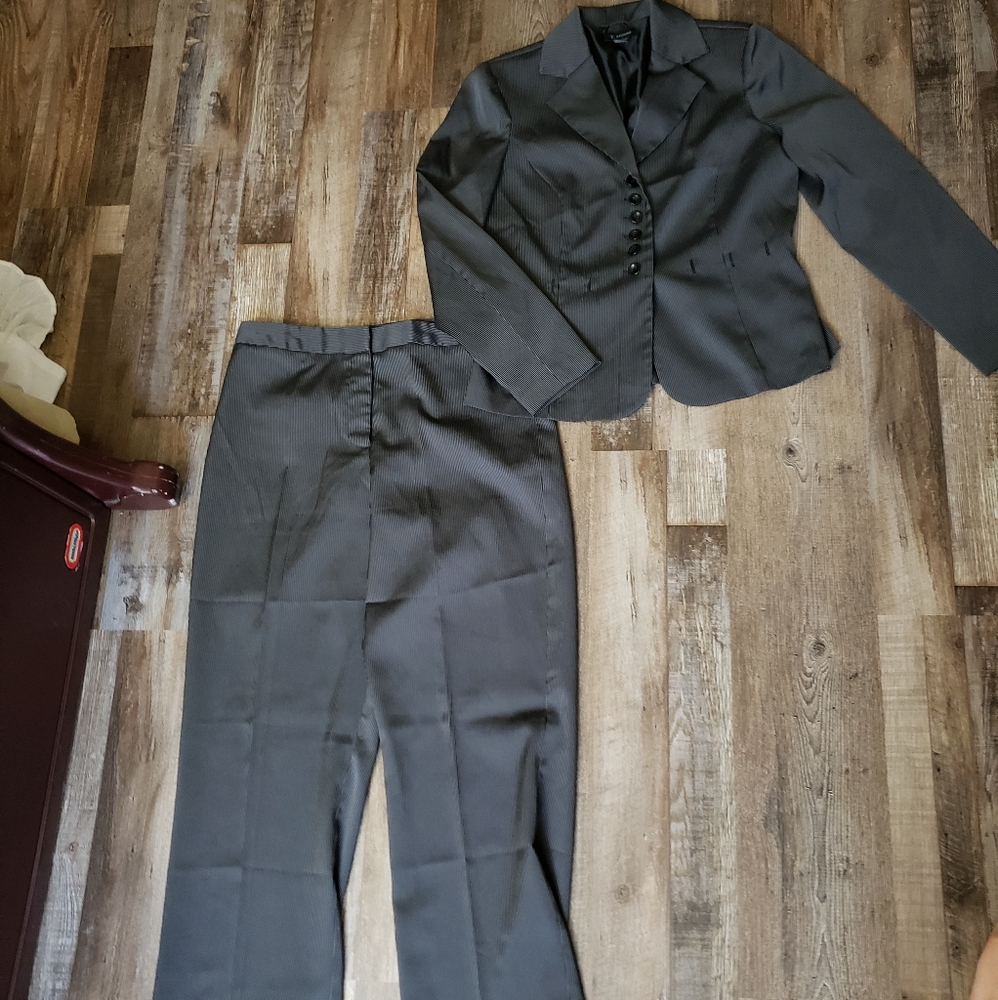 Pinstripe suit